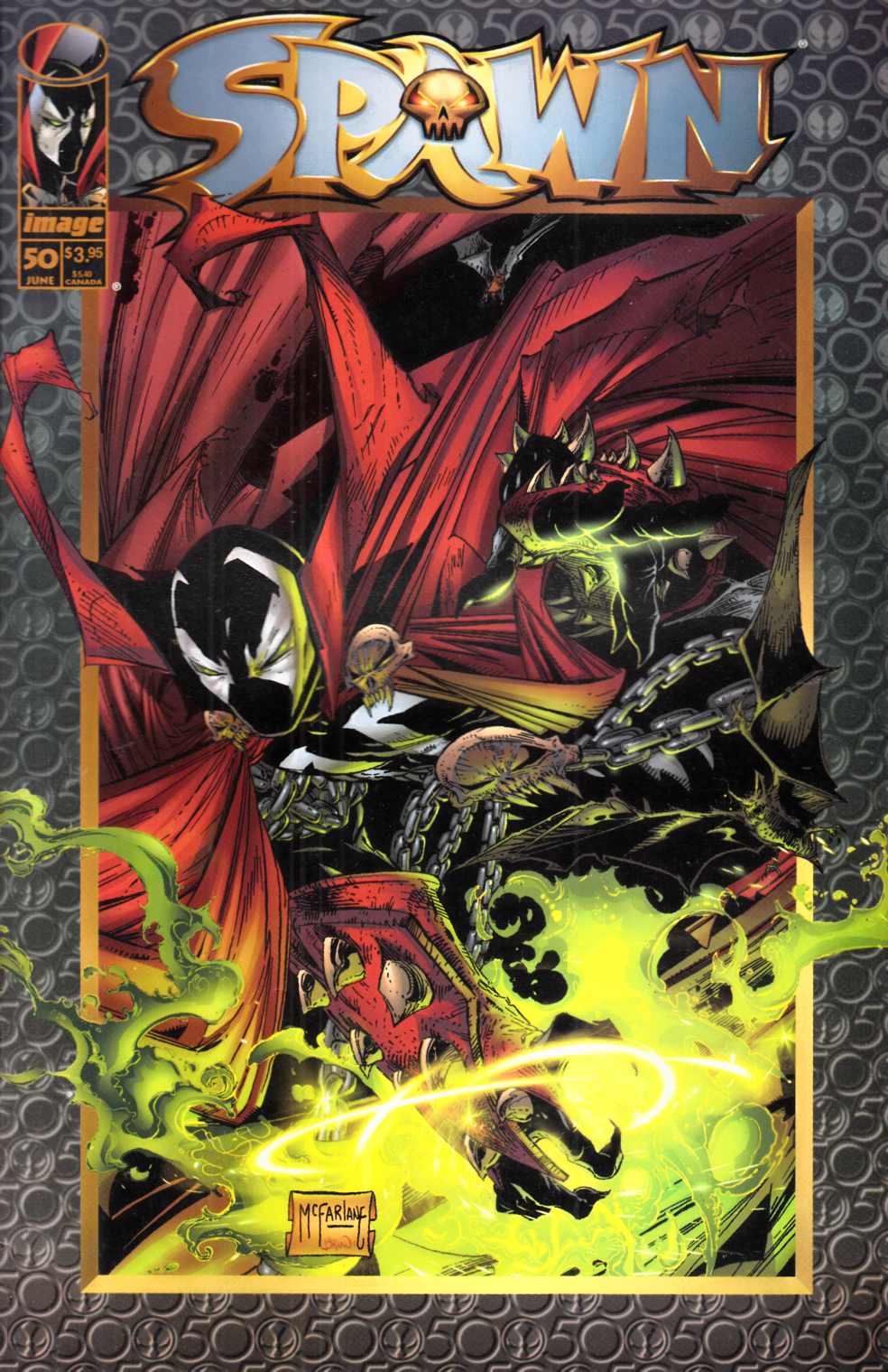 Spawn #50 Near Mint Minus (9.2) [Image Comic] LARGE