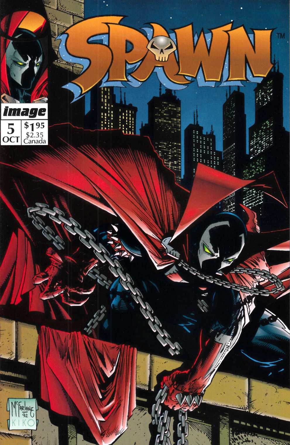 Spawn #5 Near Mint (9.4) [Image Comic] THUMBNAIL