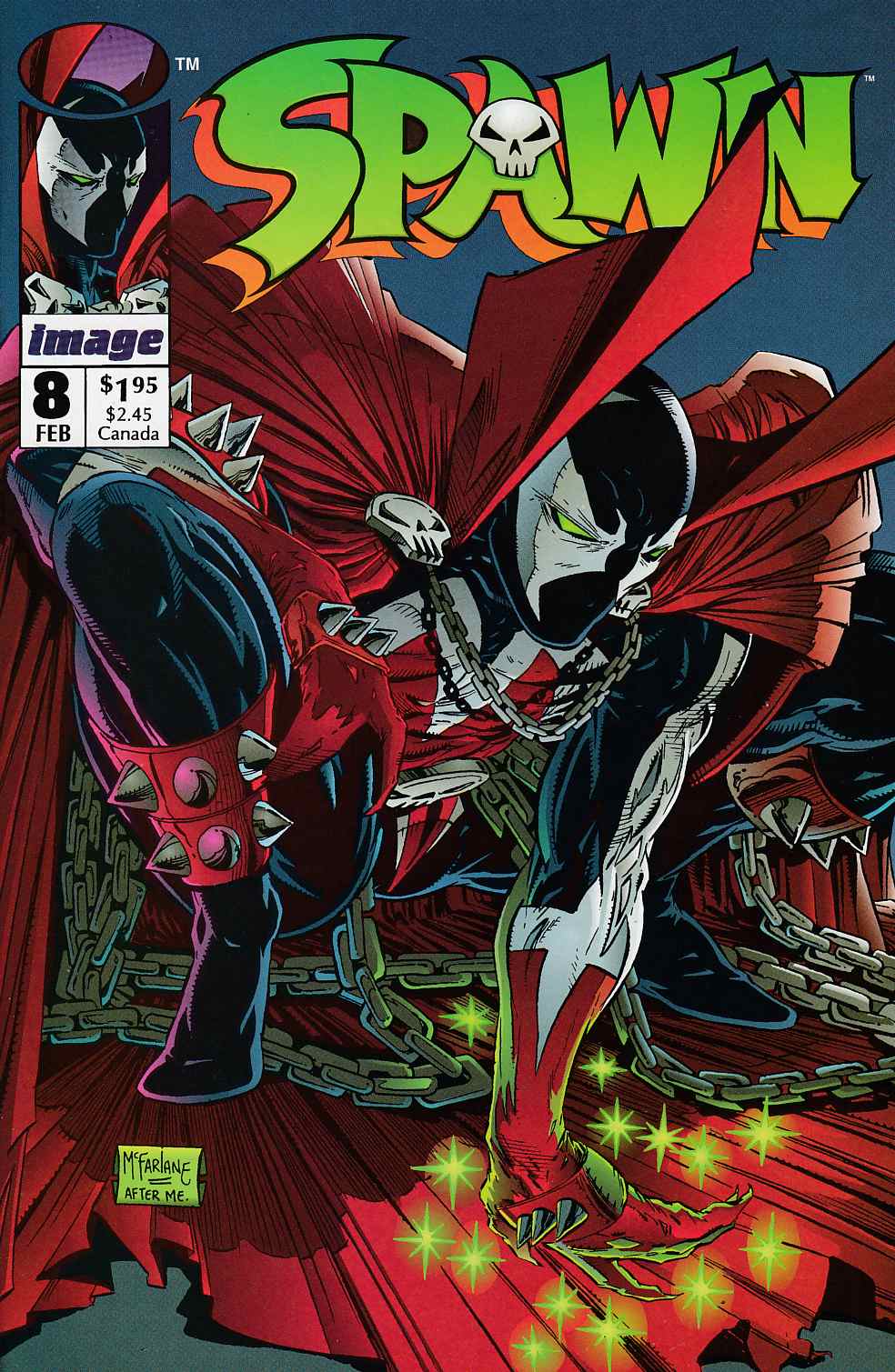 Spawn #8 Near Mint (9.4) [Image Comic] LARGE