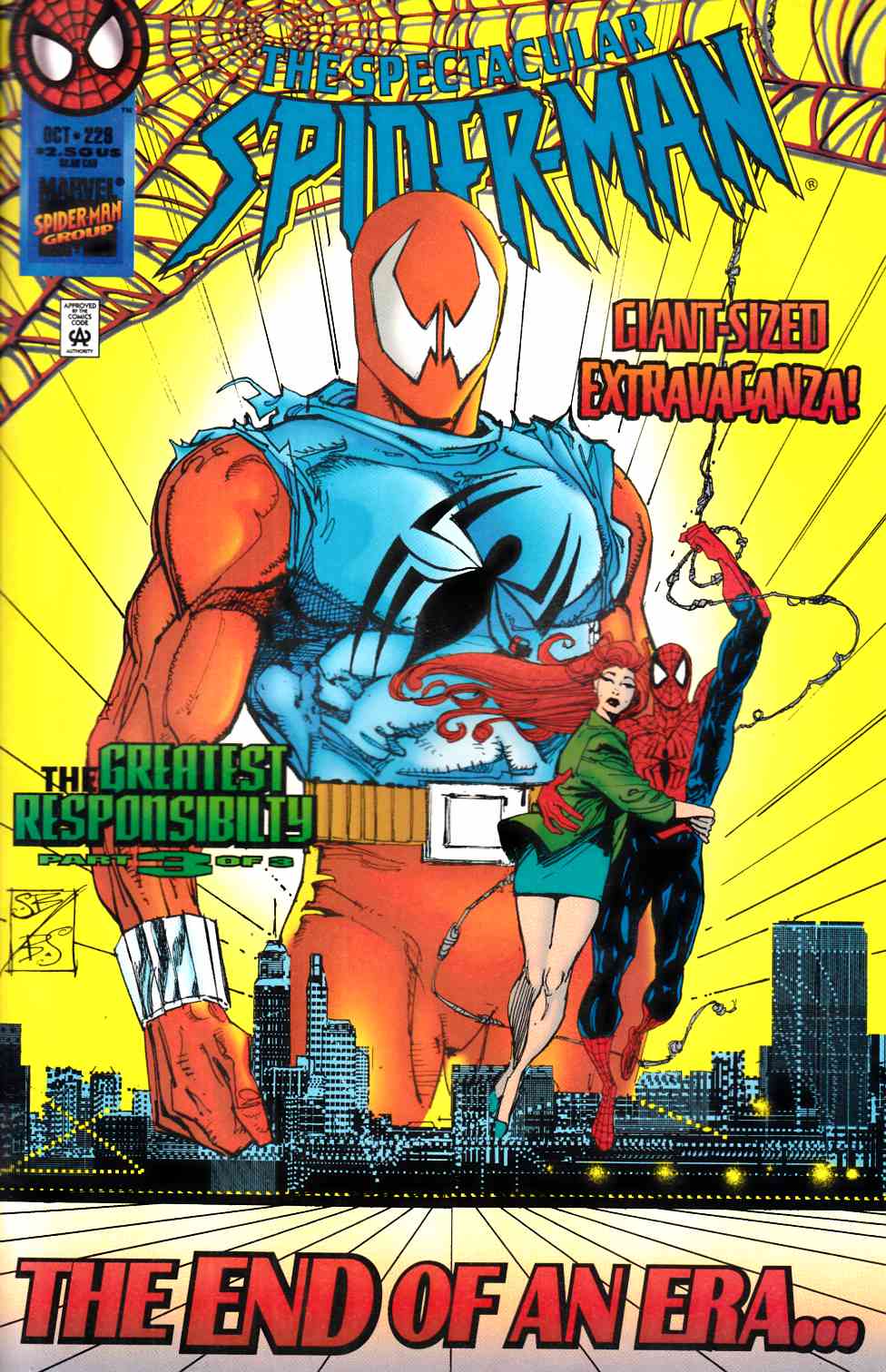 Spectacular Spider-Man #229 Very Fine (8.0) [Marvel Comic] THUMBNAIL
