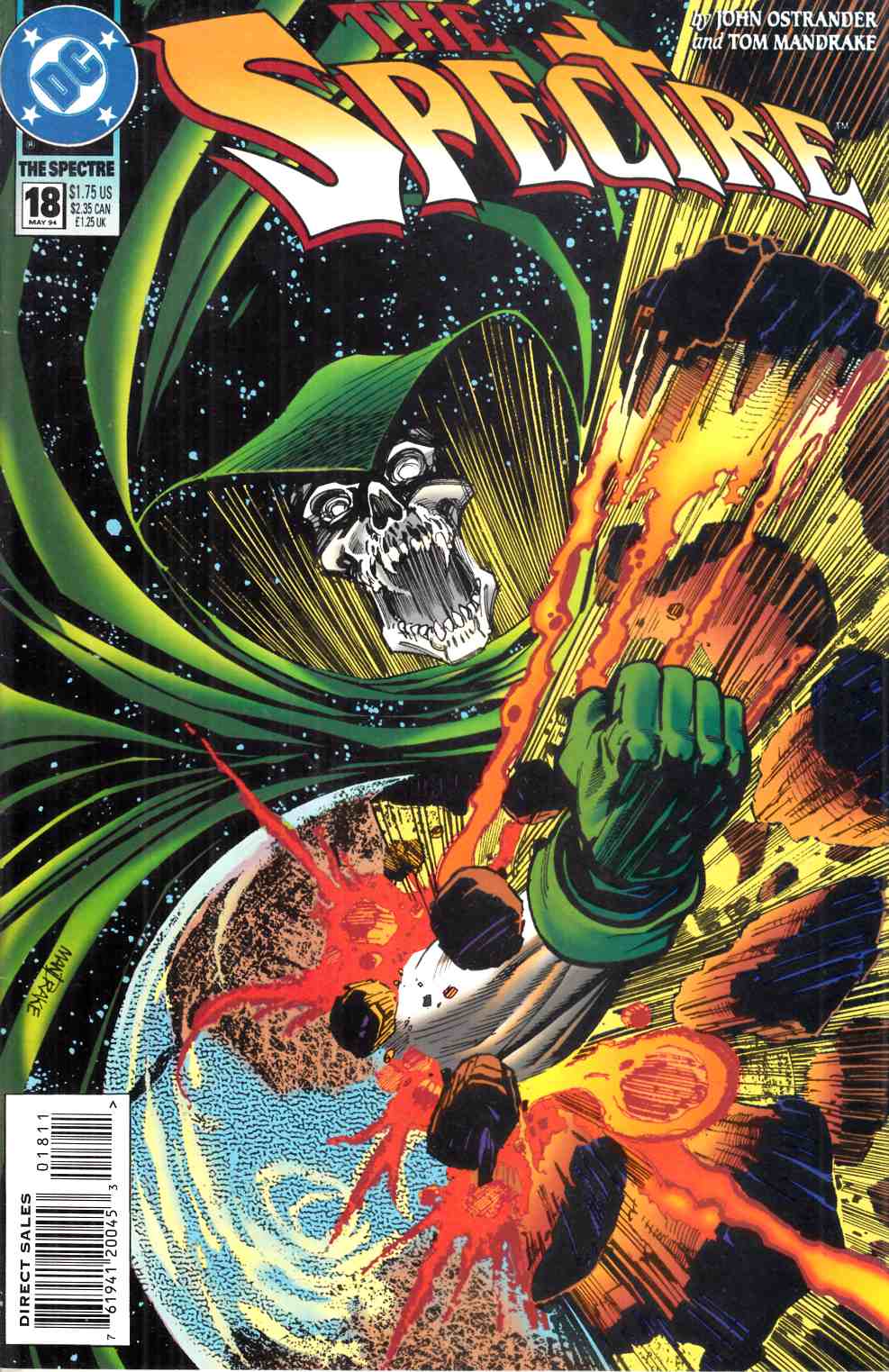 Spectre #18 Very Fine (8.0) [DC Comic] THUMBNAIL