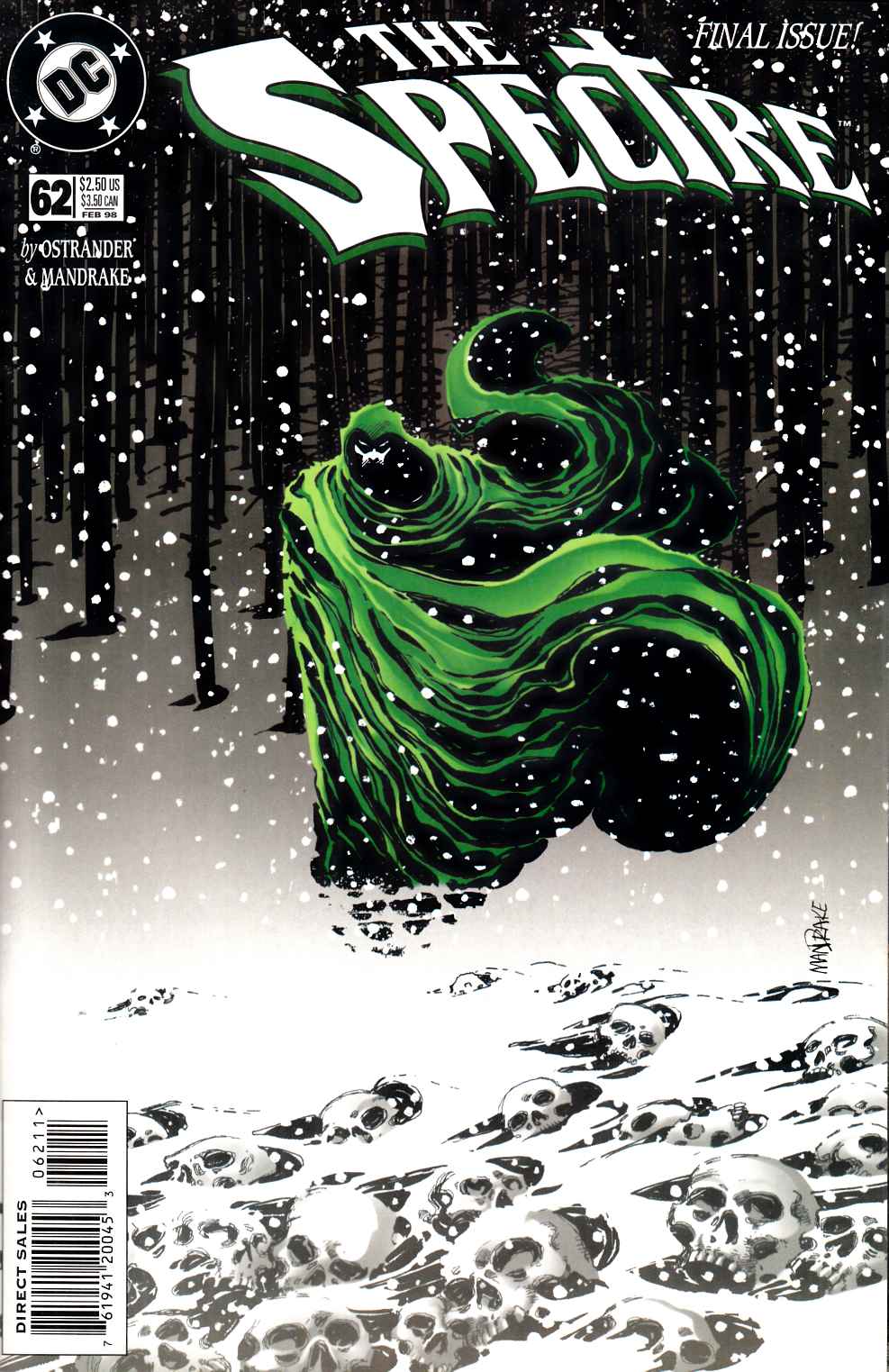 Spectre #62 Near Mint (9.4) [DC Comic] THUMBNAIL