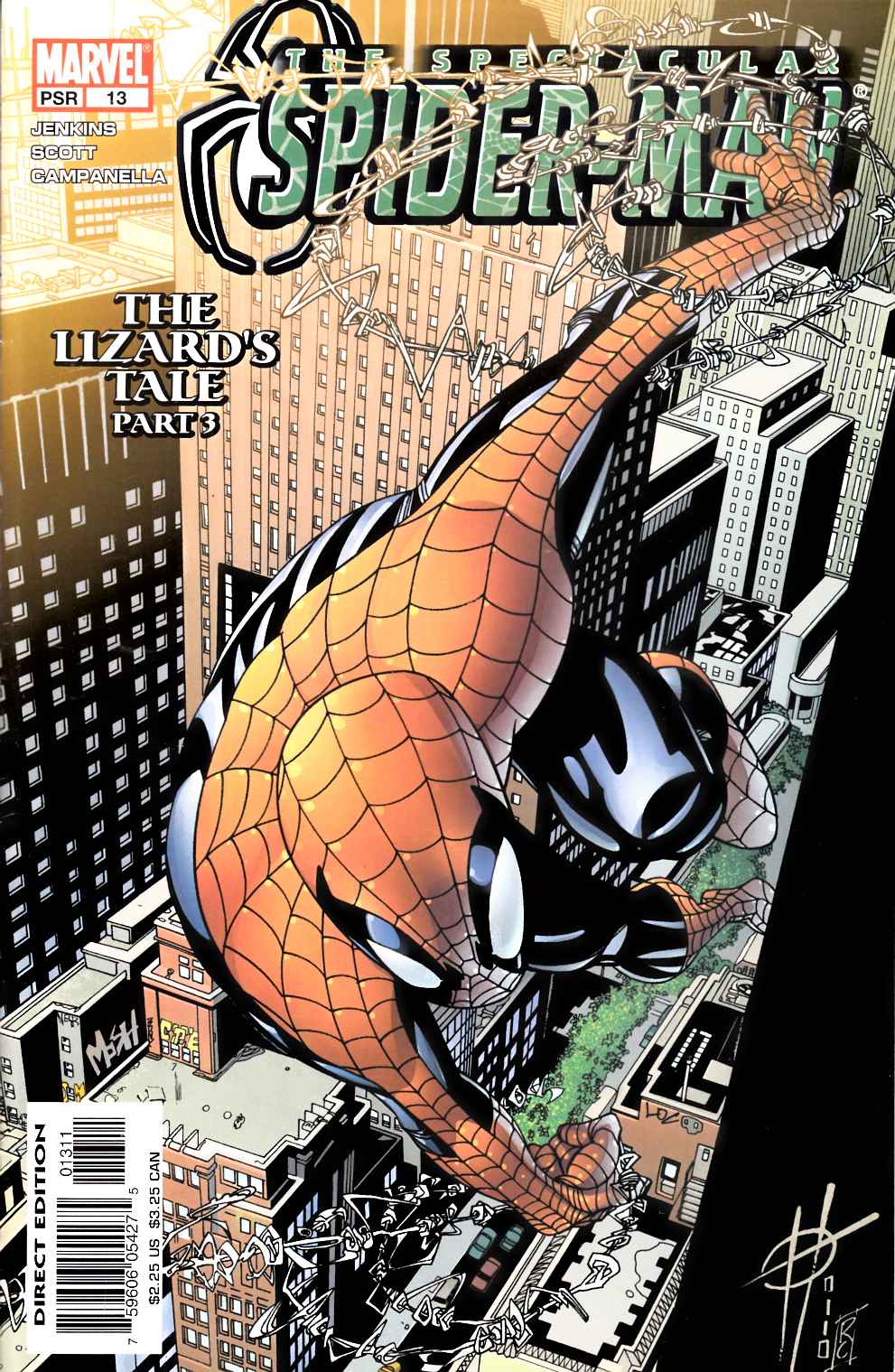 Spectacular Spider-Man #13 Very Fine (8.0) [Marvel Comic] THUMBNAIL