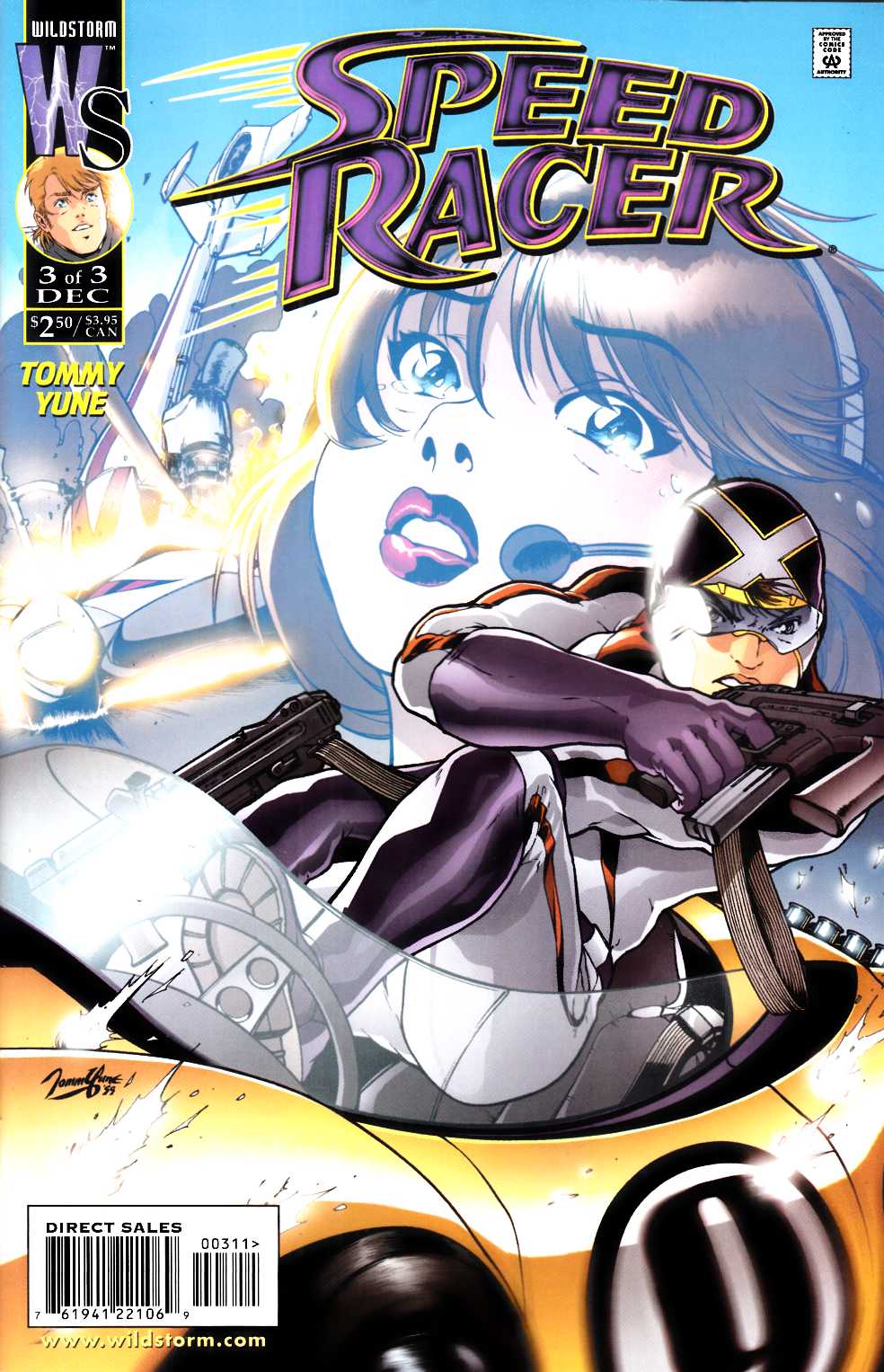 Speed Racer #3 Near Mint (9.4) [DC Comic] THUMBNAIL