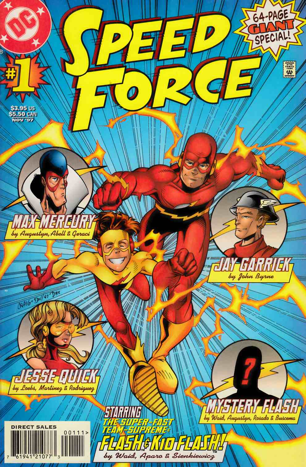 Speed Force #1 Very Fine (8.0) [DC Comic] THUMBNAIL
