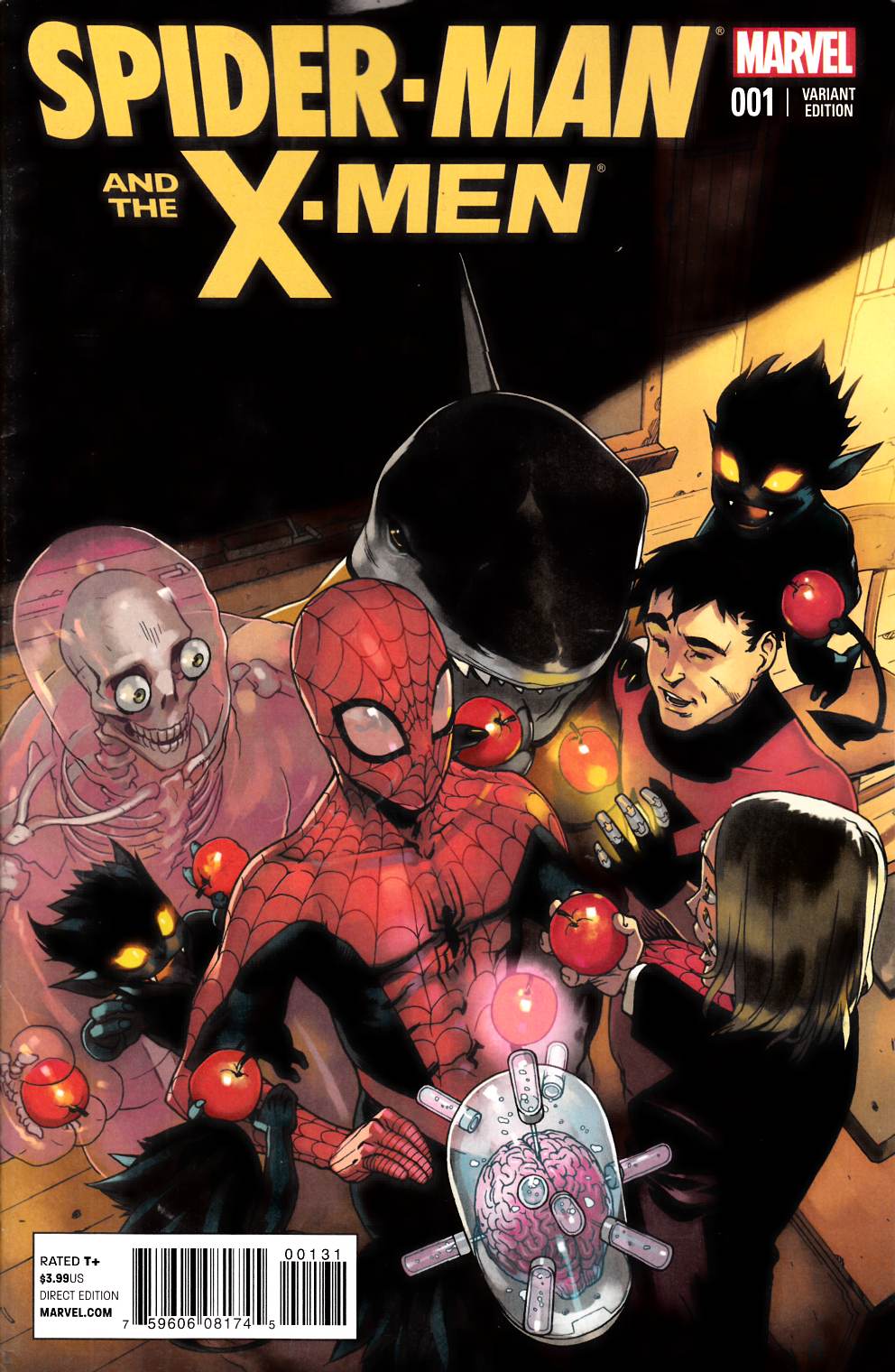 Spider-Man and X-Men #1 Bengal Variant Cover [Marvel Comic] THUMBNAIL