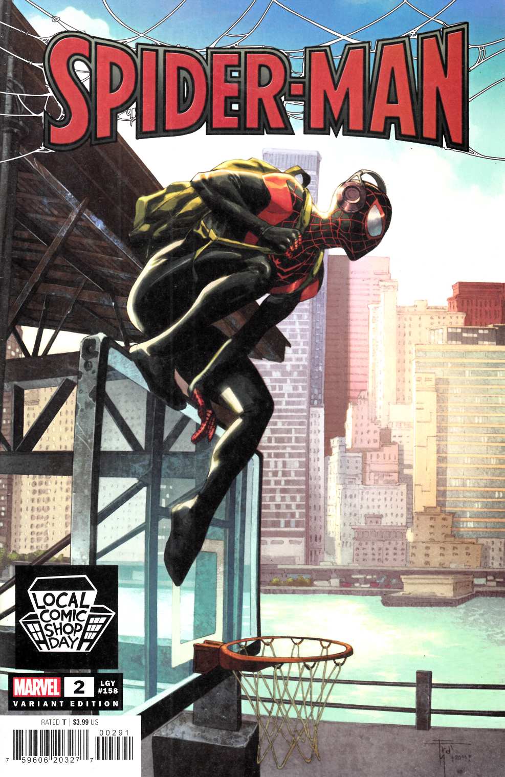 Spider-Man #2 Mobili LCSD Variant Cover Near Mint (9.4) [Marvel Comic] THUMBNAIL