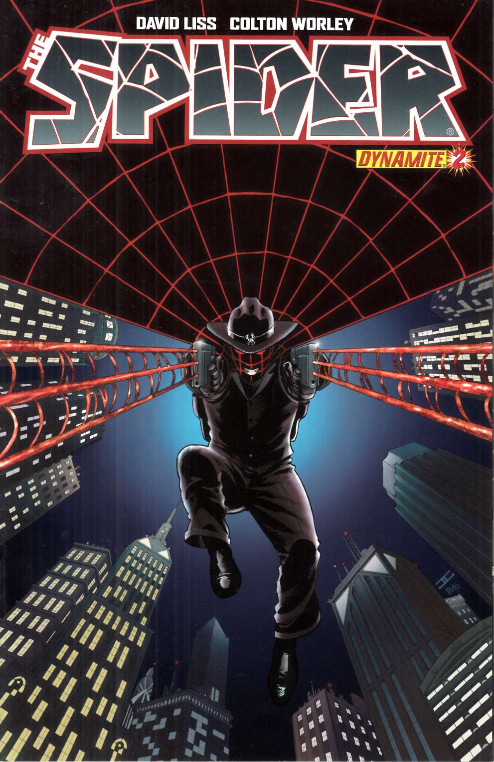The Spider #2 Cover A Cassaday Very Fine (8.0) [Dynamite Comic] LARGE