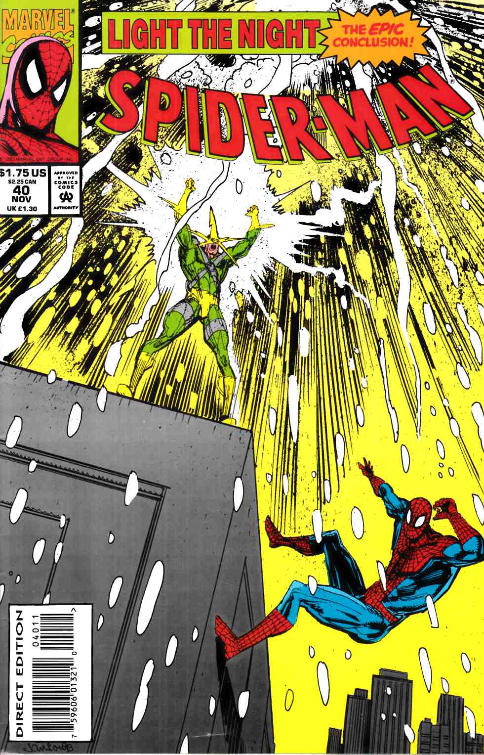 Spider-Man #40 Very Fine (8.0) [Marvel Comic] LARGE
