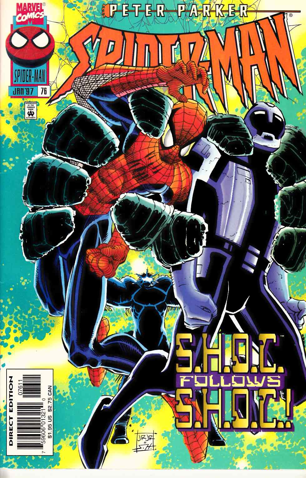 Spider-Man #76 Near Mint Minus (9.2) [Marvel Comic] LARGE