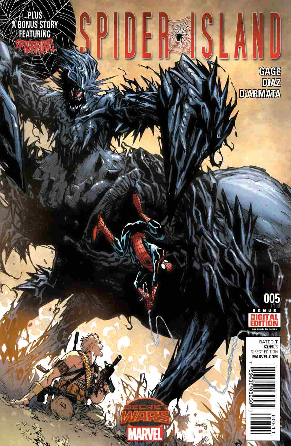 Spider-Island #5 Near Mint (9.4) [Marvel Comic] THUMBNAIL
