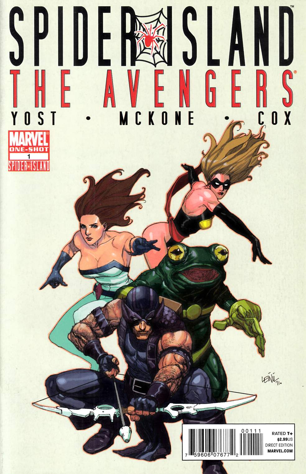 Spider-Island Avengers #1 Near Mint (9.4) [Marvel Comic] LARGE