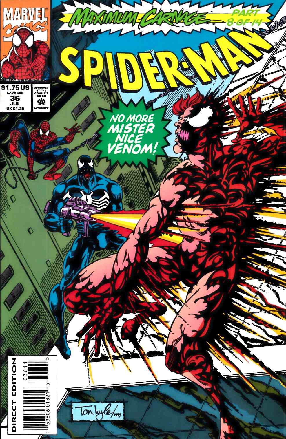 Spider-Man #36 Very Fine (8.0) [Marvel Comic] LARGE