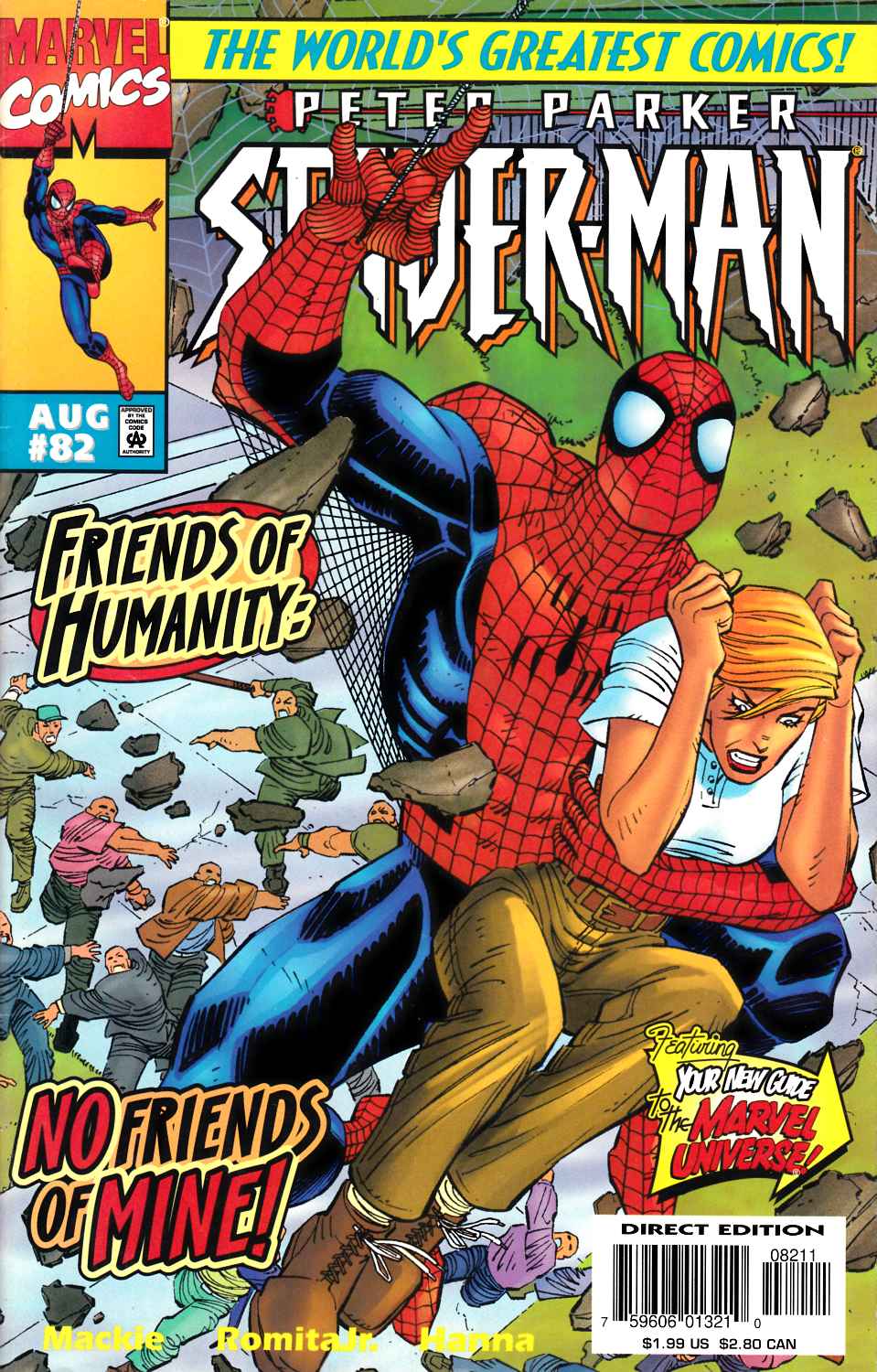 Spider-Man #82 Very Fine (8.0) [Marvel Comic] LARGE