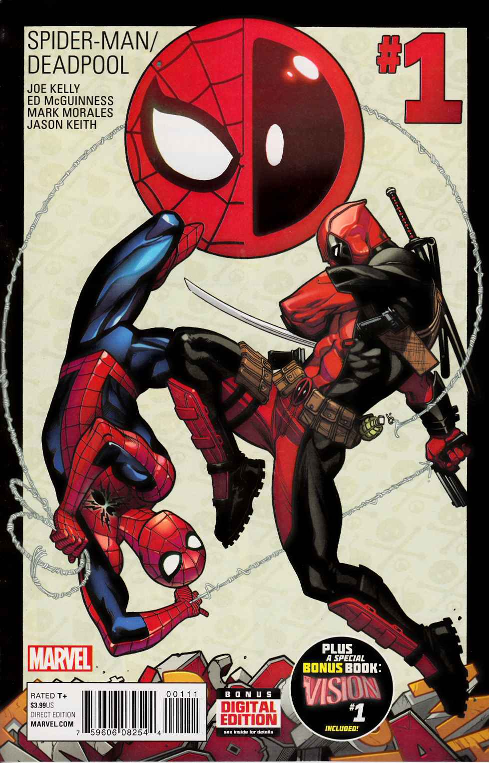 Spider-Man Deadpool #1 Near Mint (9.4) [Marvel Comic] LARGE