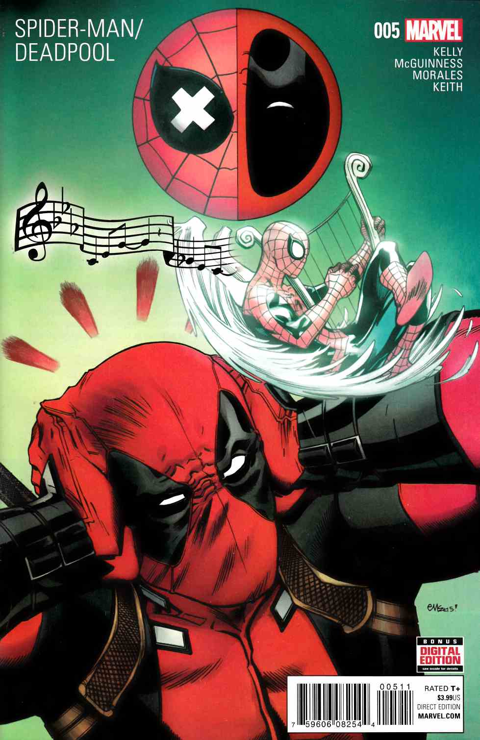 Spider-Man Deadpool #5 Near Mint (9.4) [Marvel Comic] LARGE