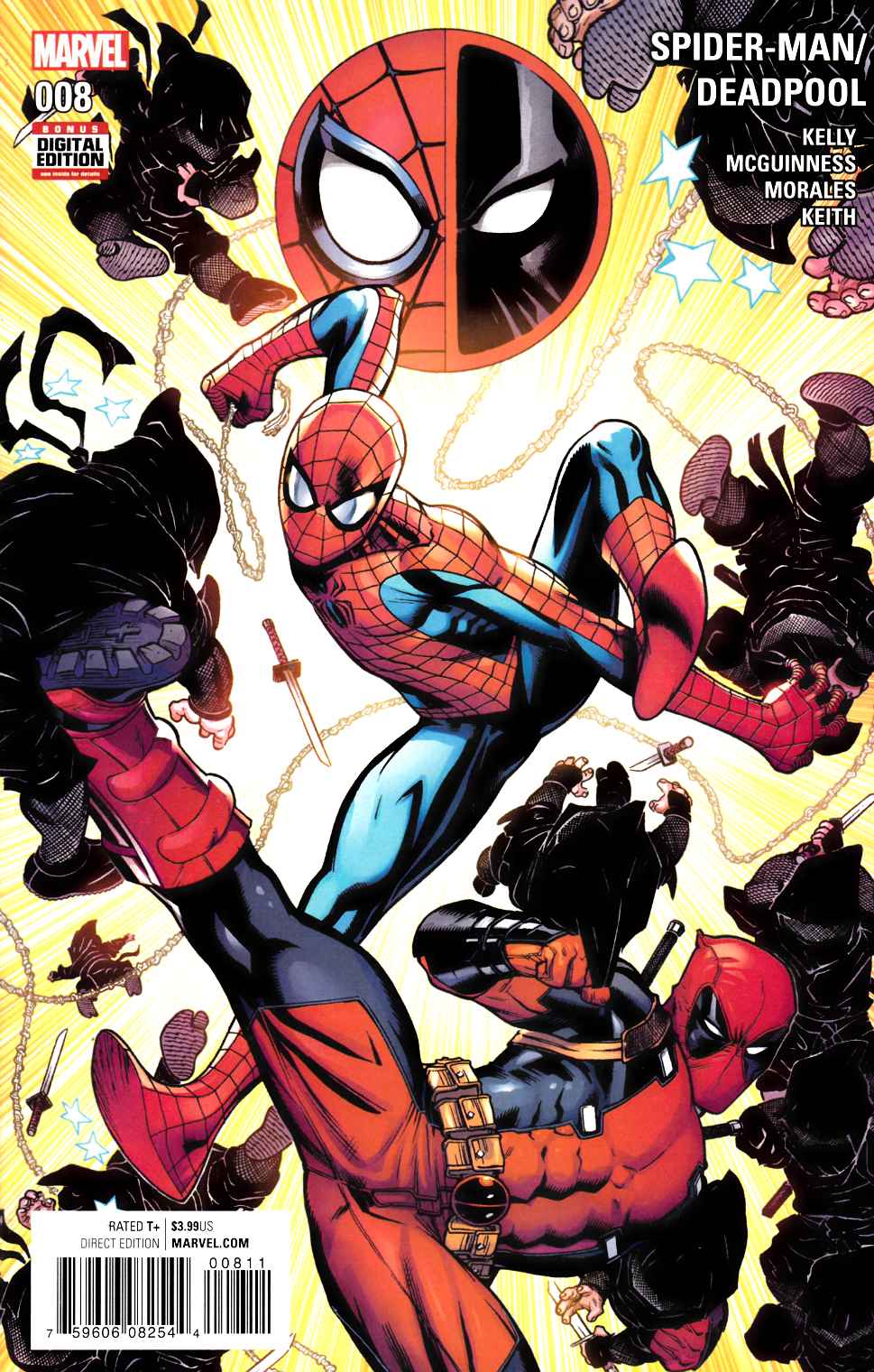 Spider-Man Deadpool #8 Near Mint (9.4) [Marvel Comic] LARGE