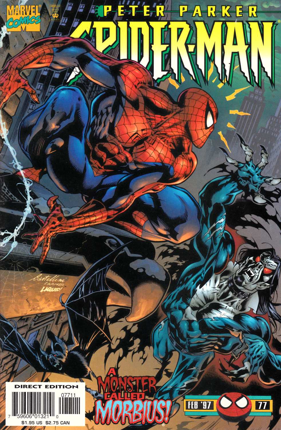 Spider-Man #77 Very Fine (8.0) [Marvel Comic] LARGE
