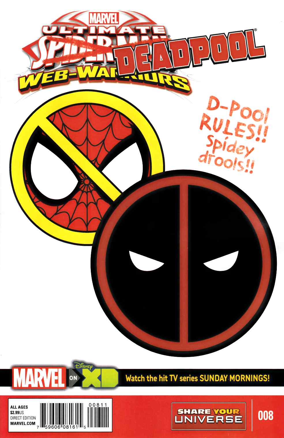 Marvel Universe Ultimate Spider-Man Web Warriors #8 [Marvel Comic] LARGE