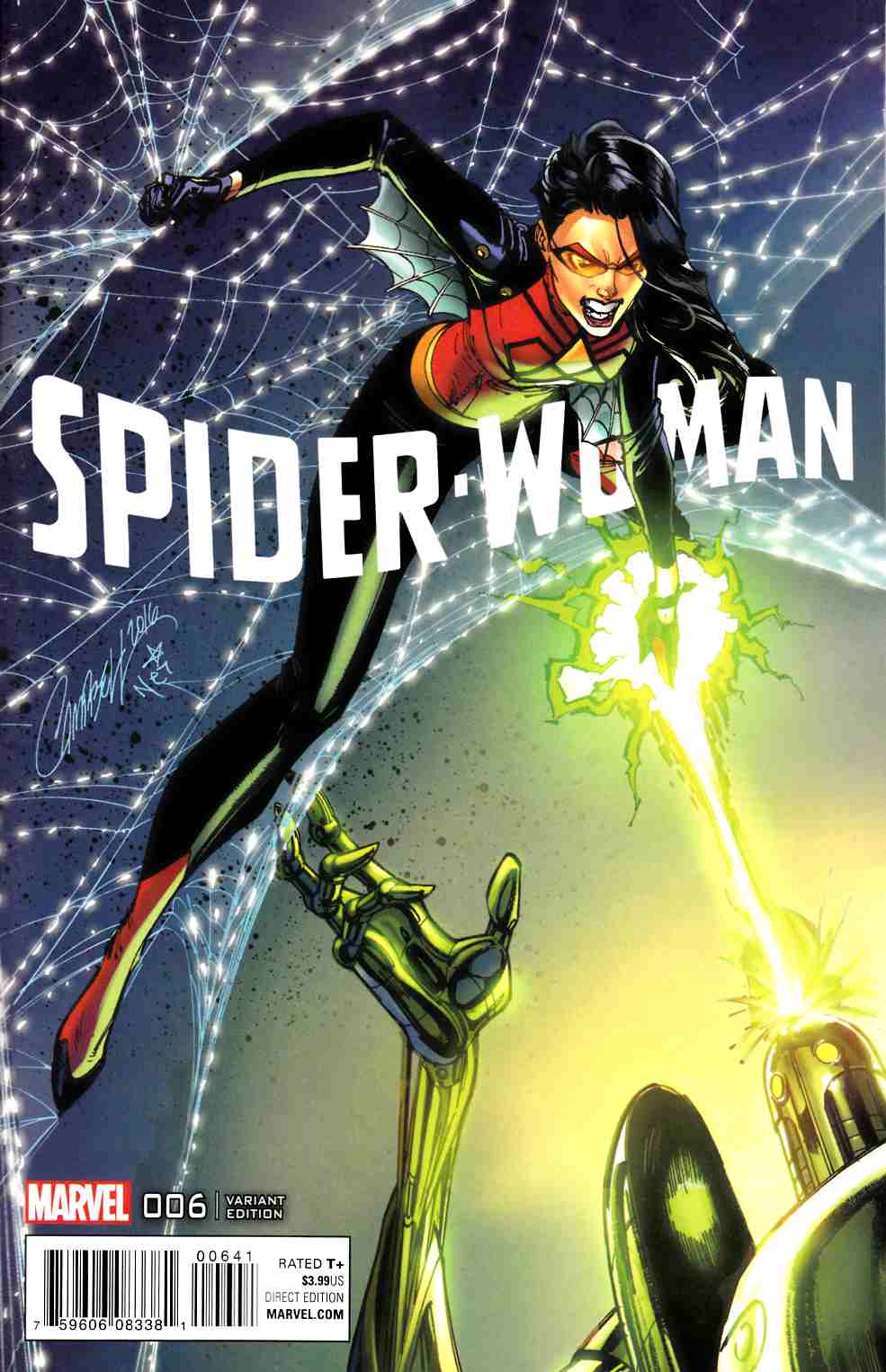 Spider-Woman #6 Campbell Connecting D Variant Cover [Marvel Comic] THUMBNAIL