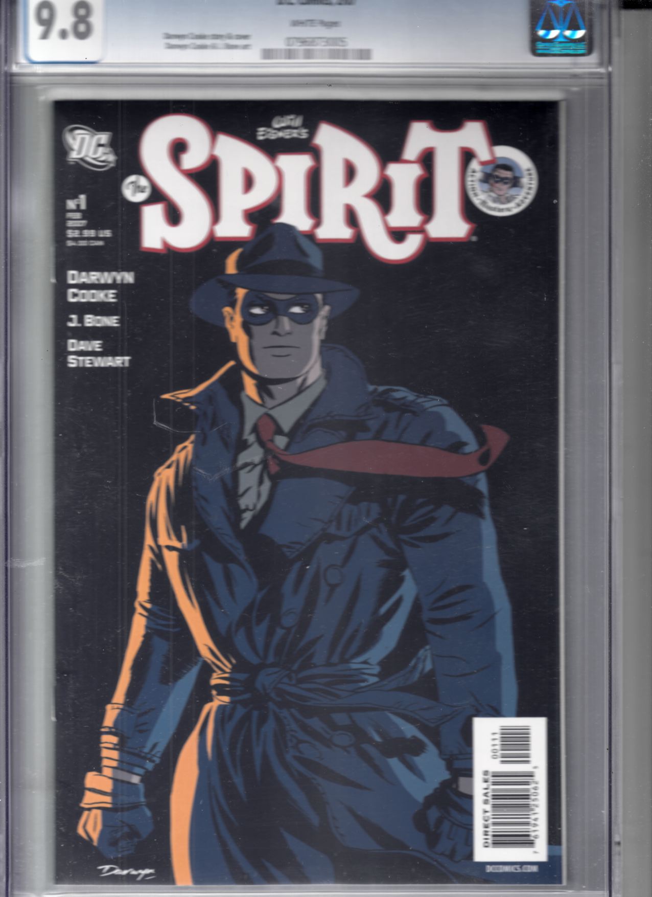 Spirit #1 Near Mint/Mint CGC 9.8 [DC Comic] LARGE