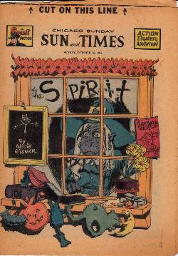 Spirit Weekly Newspaper Comic [October 26th 1947] LARGE