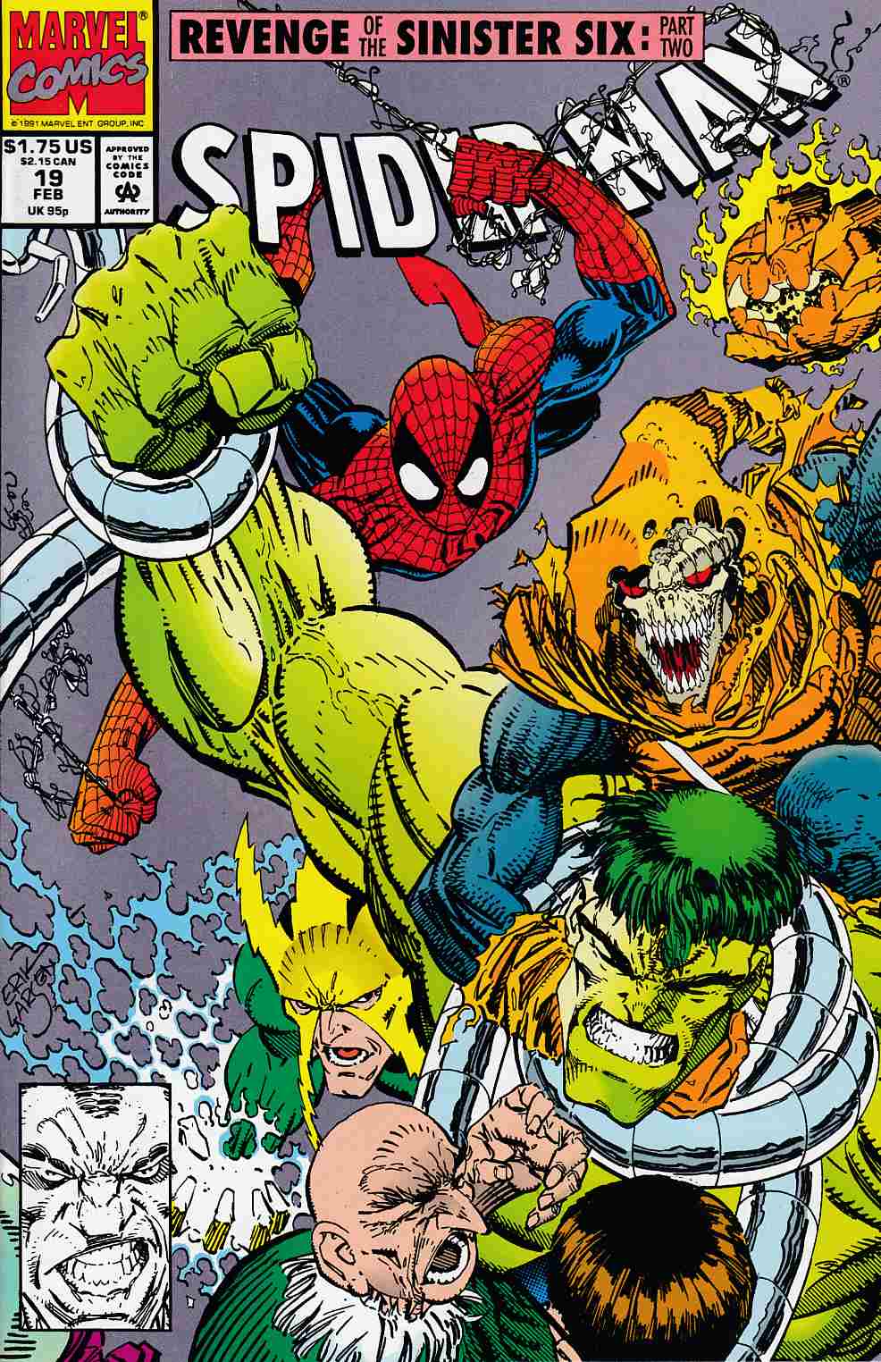 Spider-Man #19 Very Fine (8.0) [Marvel Comic] THUMBNAIL