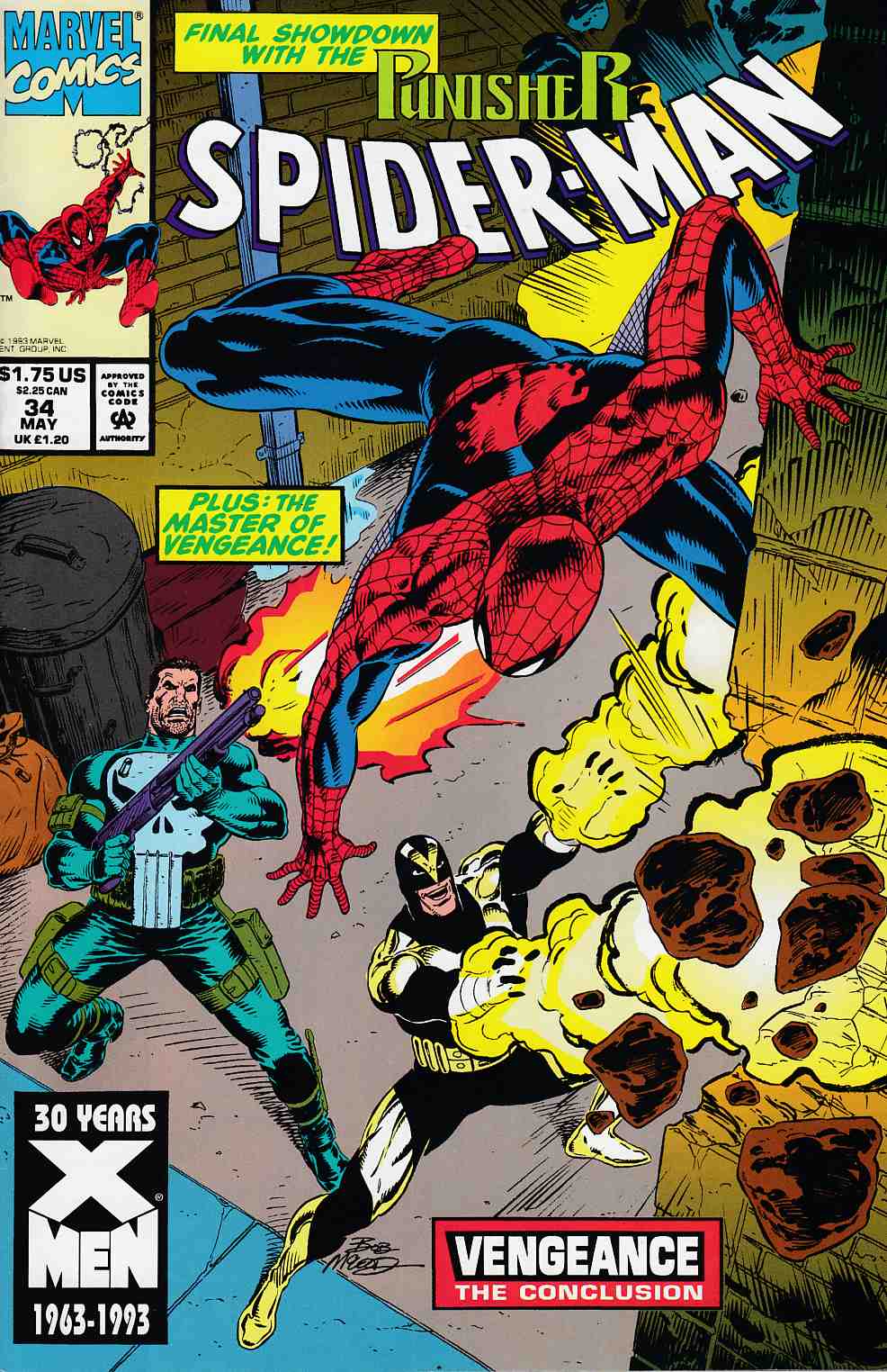Spider-Man #34 Near Mint (9.4) [Marvel Comic] THUMBNAIL