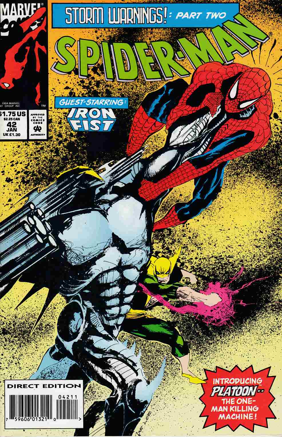 Spider-Man #42 Very Fine (8.0) [Marvel Comic] LARGE