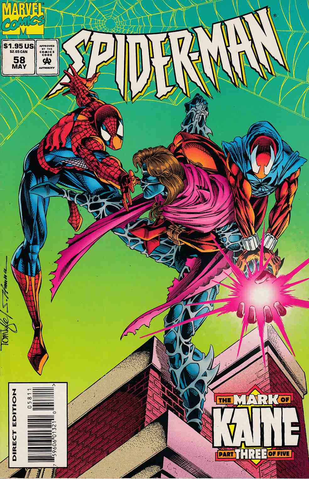 Spider-Man #58 Near Mint (9.4) [Marvel Comic] THUMBNAIL