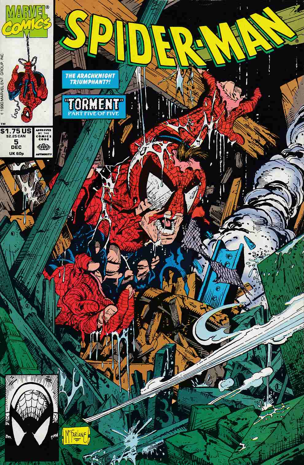 Spider-Man #5 Near Mint (9.4) [Marvel Comic] THUMBNAIL