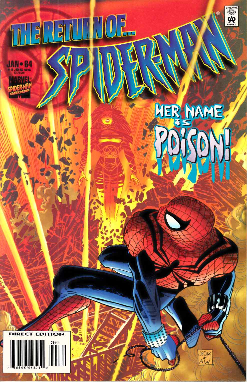 Spider-Man #64 Near Mint (9.4) [Marvel Comic] LARGE