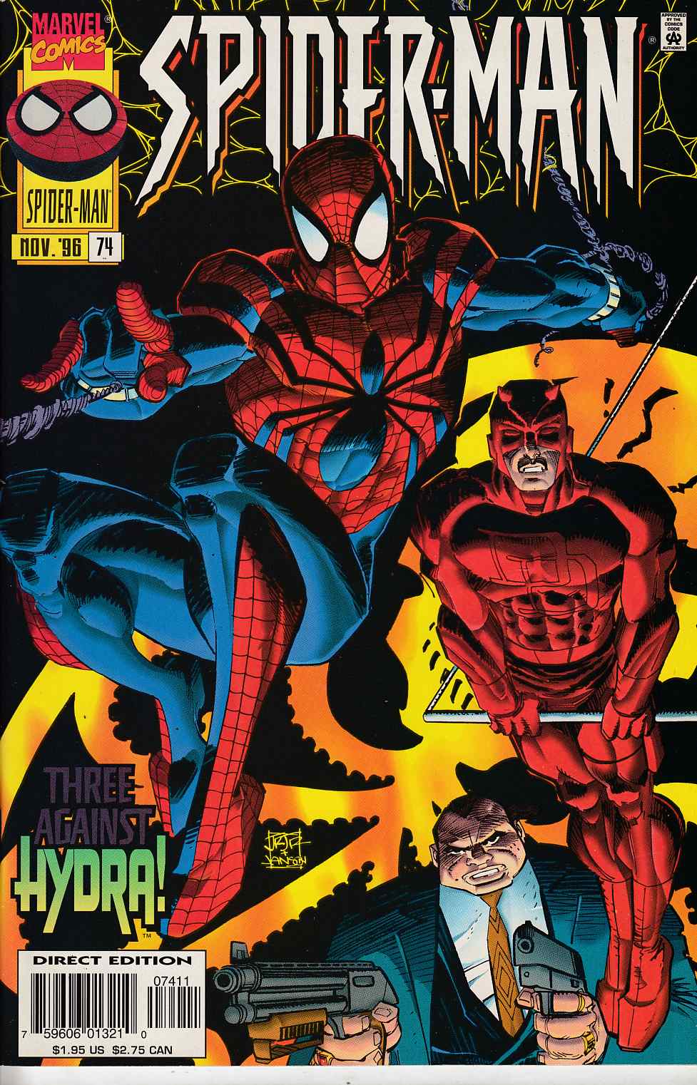 Spider-Man #74 Very Fine (8.0) [Marvel Comic] THUMBNAIL