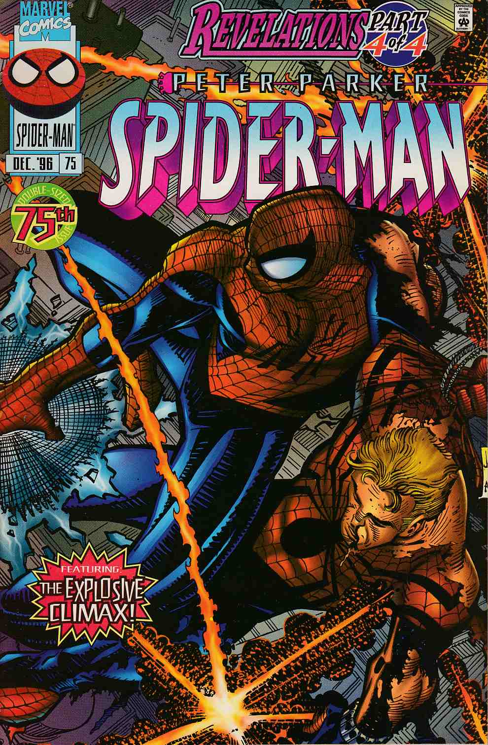 Spider-Man #75 Near Mint (9.4) [Marvel Comic] LARGE