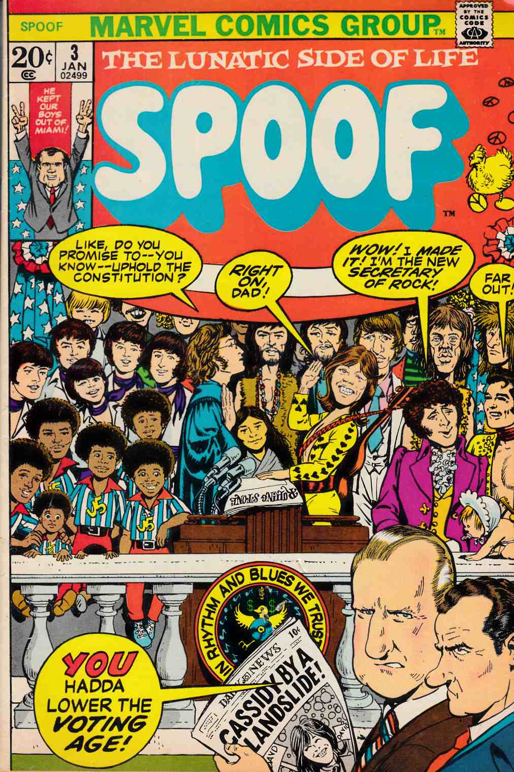 Spoof #3 Very Good Minus (3.5) [Marvel Comic] THUMBNAIL