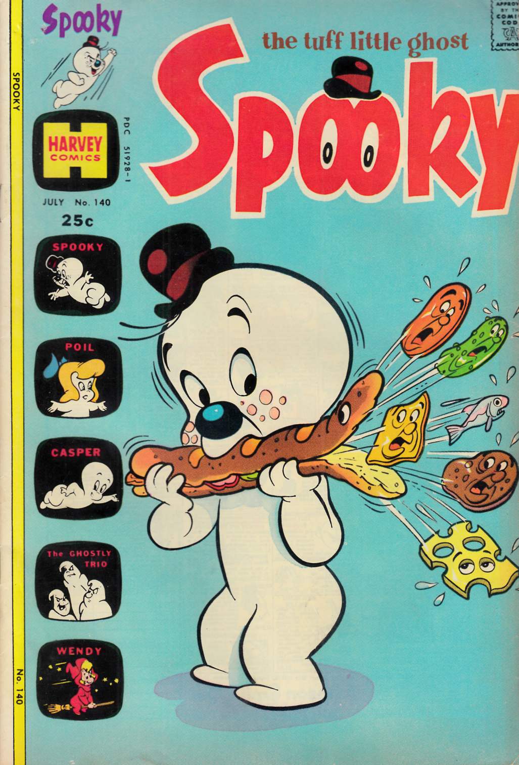 Spooky #140 Very Good/Fine (5.0) [Harvey Comic] LARGE