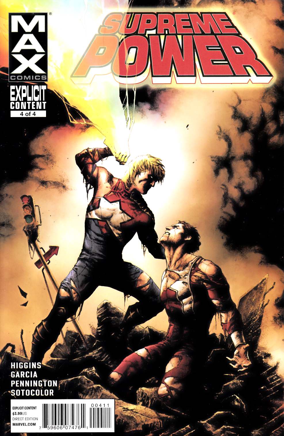 Supreme Power #4 Near Mint (9.4) [Marvel Comic] THUMBNAIL