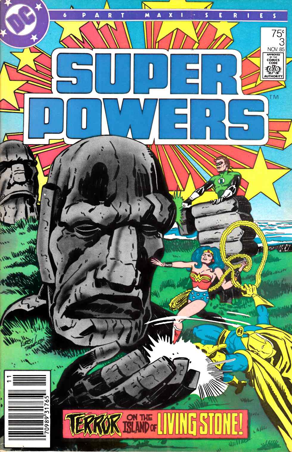 Super Powers #3 Newsstand Edition Fine (6.0) [DC Comic] THUMBNAIL