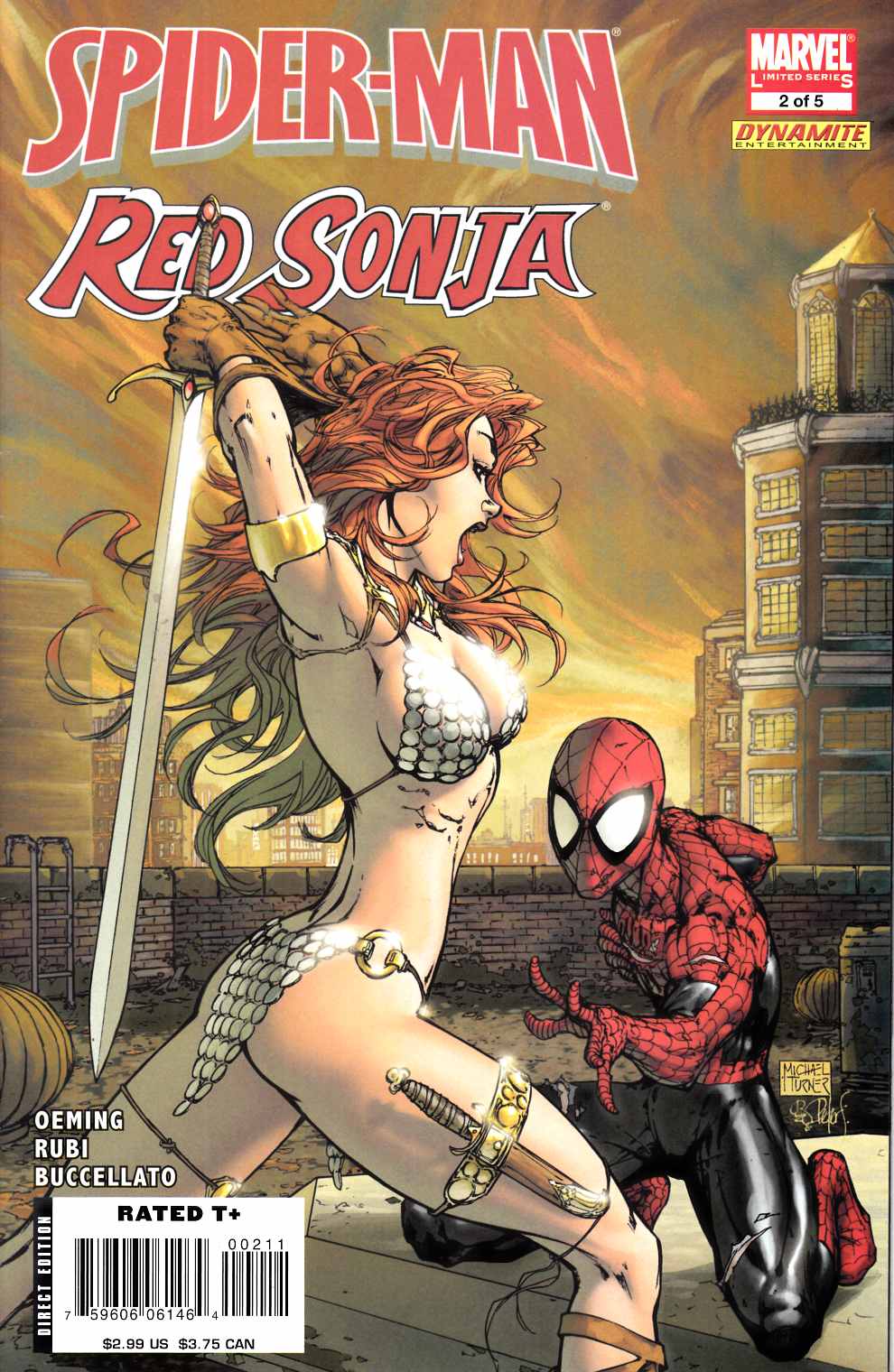 Spider-Man Red Sonja #2 Very Fine (8.0) [Marvel Comic] THUMBNAIL