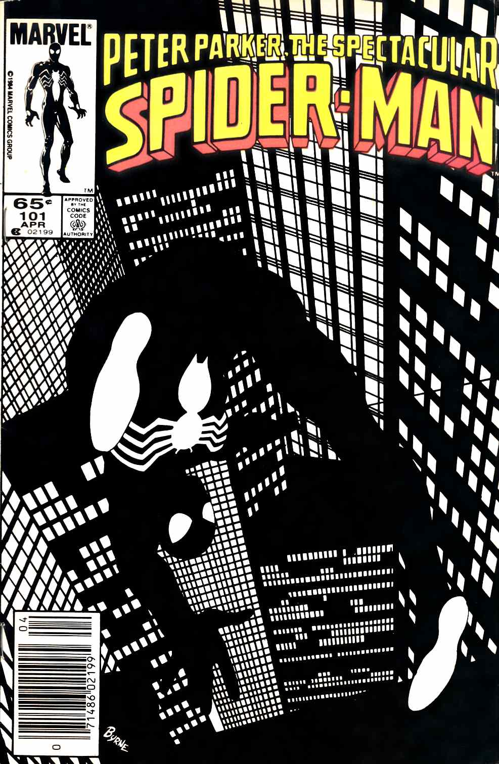 Spectacular Spider-Man #101 Newsstand Edition Fine (6.0) [Marvel Comic] LARGE