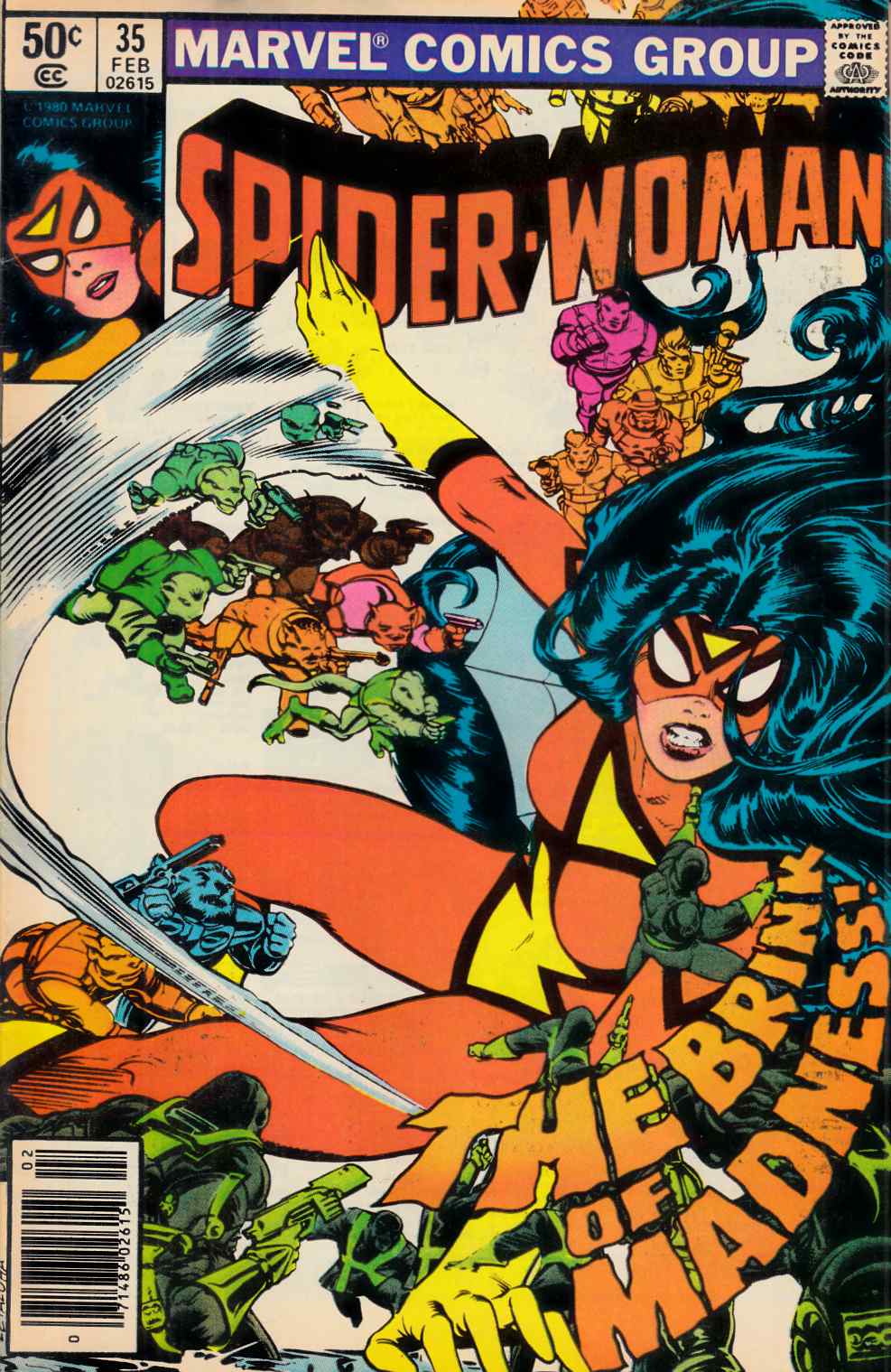 Spider-Woman #35 Newsstand Edition Fine (6.0) [Marvel Comic] LARGE