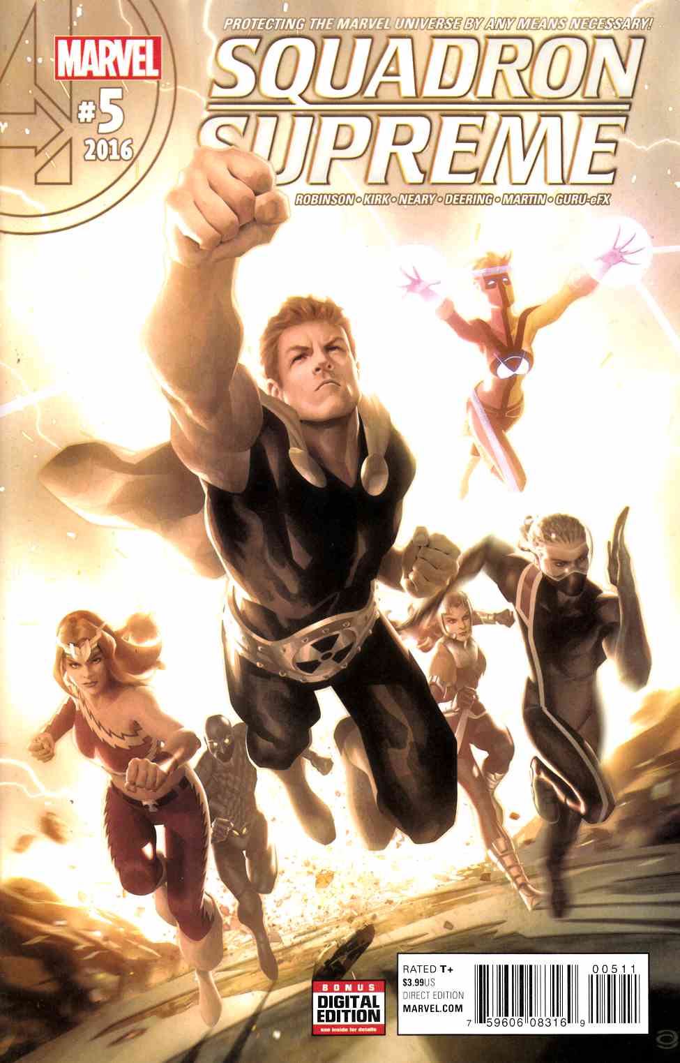 Squadron Supreme #5 [Marvel Comic] LARGE