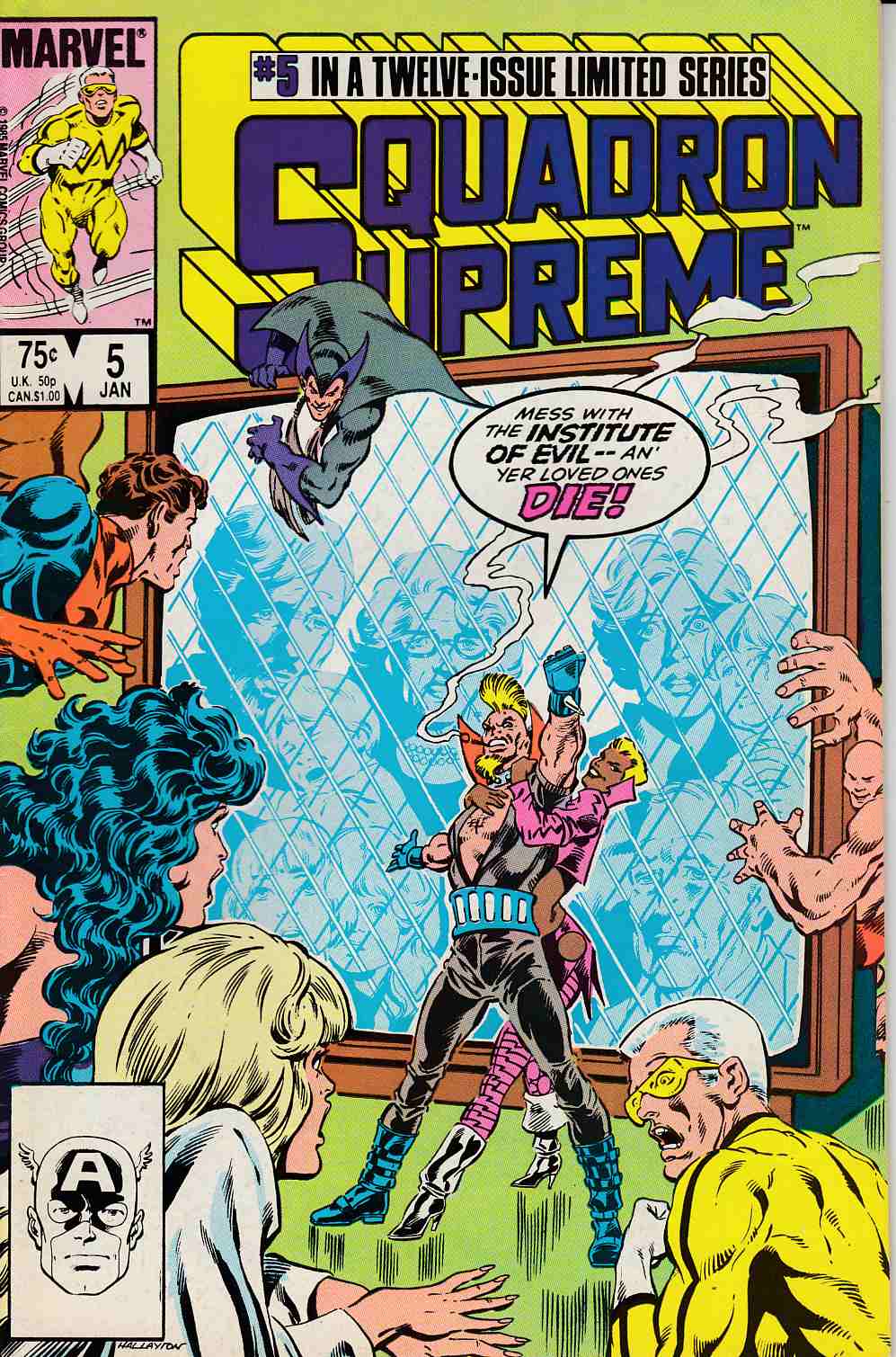 Squadron Supreme #5 Fine (6.0) [Marvel Comic] LARGE