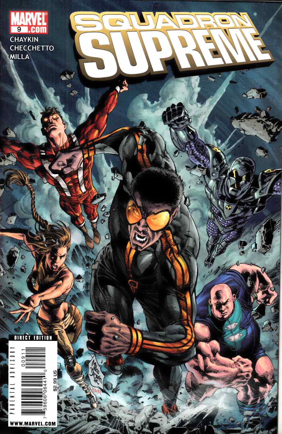 Squadron Supreme #9 Very Fine (8.0) [Marvel Comic] LARGE