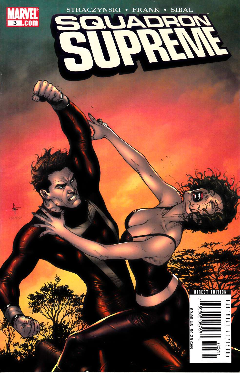 Squadron Supreme #3 Very Fine (8.0) [Marvel Comic] THUMBNAIL