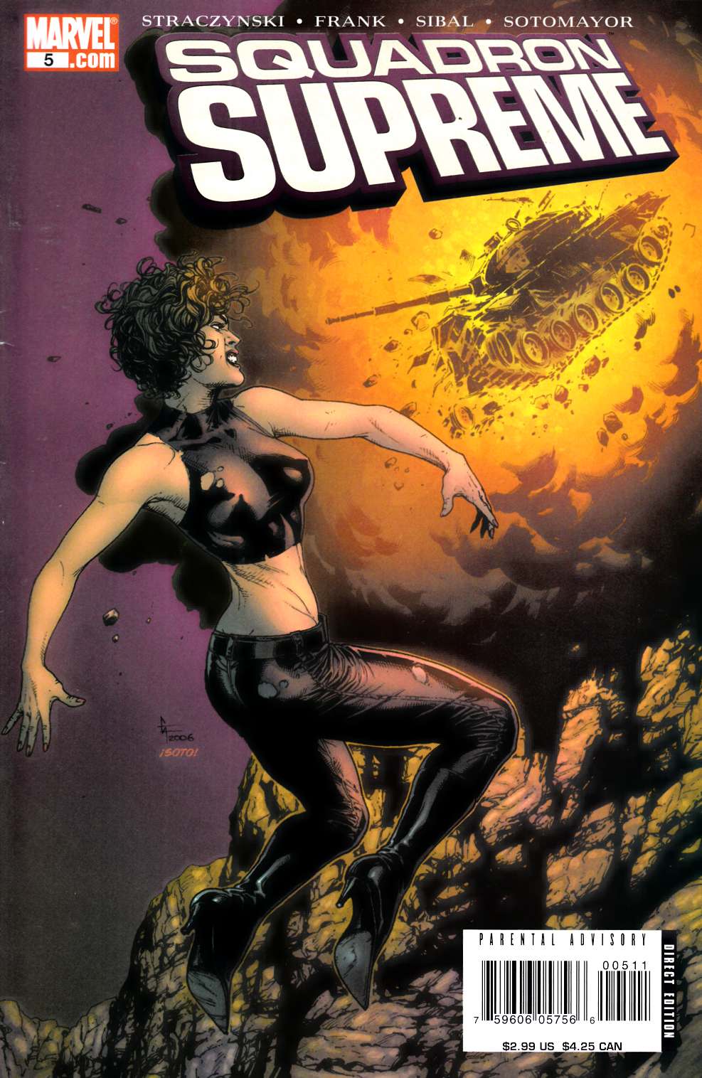 Squadron Supreme #5 Fine (6.0) [Marvel Comic] LARGE