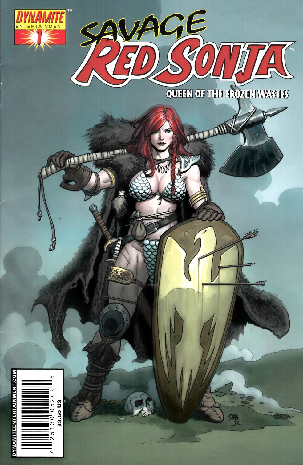 Savage Red Sonja Queen of the Frozen Wastes #1 Cover A Fine (6.0) [Dynamite Comic] LARGE