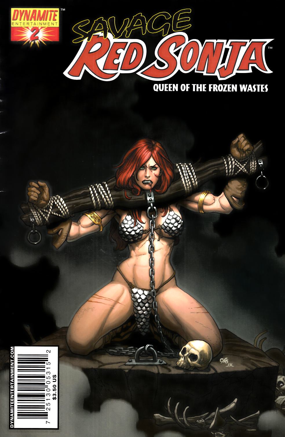 Savage Red Sonja Queen of the Frozen Wastes #2 Cover A Fine (6.0) [Dynamite Comic] LARGE