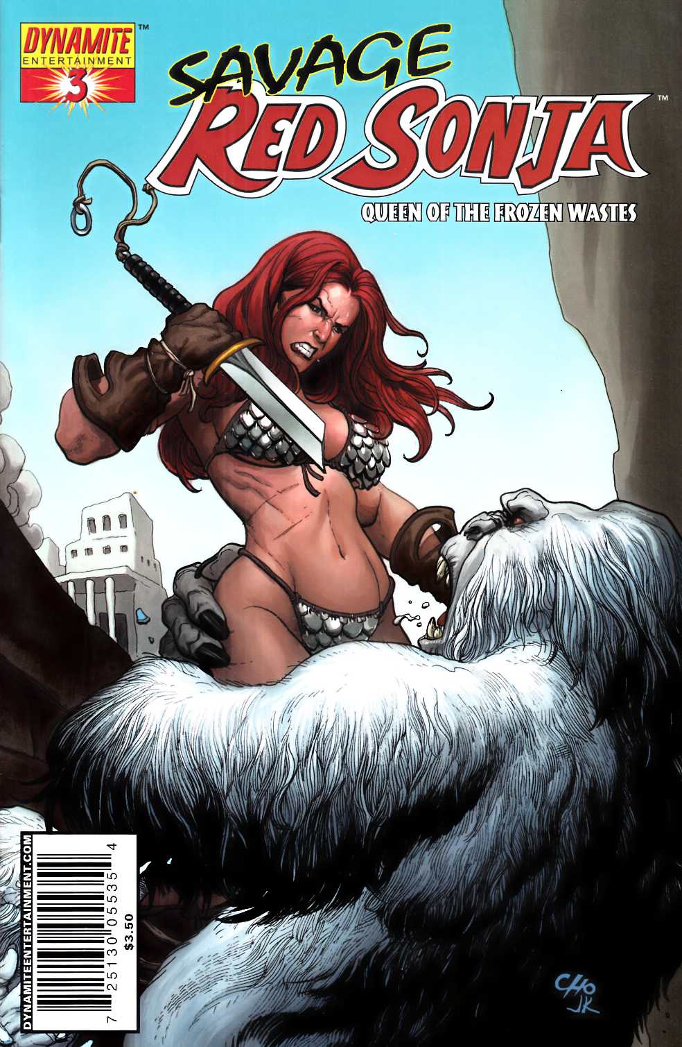 Savage Red Sonja Queen of the Frozen Wastes #3 Cover A Very Fine (8.0) [Dynamite Comic] THUMBNAIL