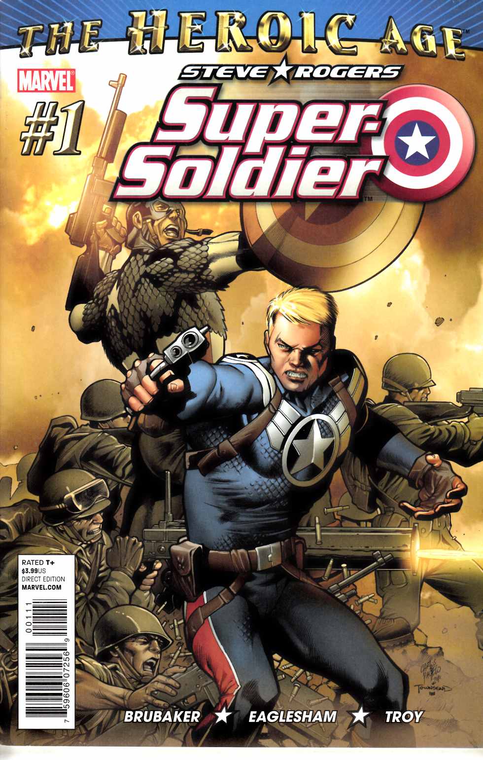 Steve Rogers Super-Soldier #1 Very Fine (8.0) [Marvel Comic] THUMBNAIL
